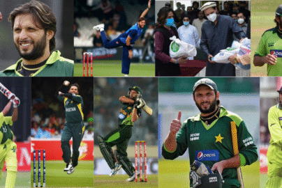 Shahid Afridi Cricket Career: Records and Charity Work